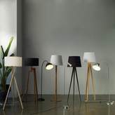 Thumbnail for your product : Habitat Tripod Wooden Floor Lamp