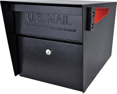 Mail Boss Locking Post Mounted Mailbox
