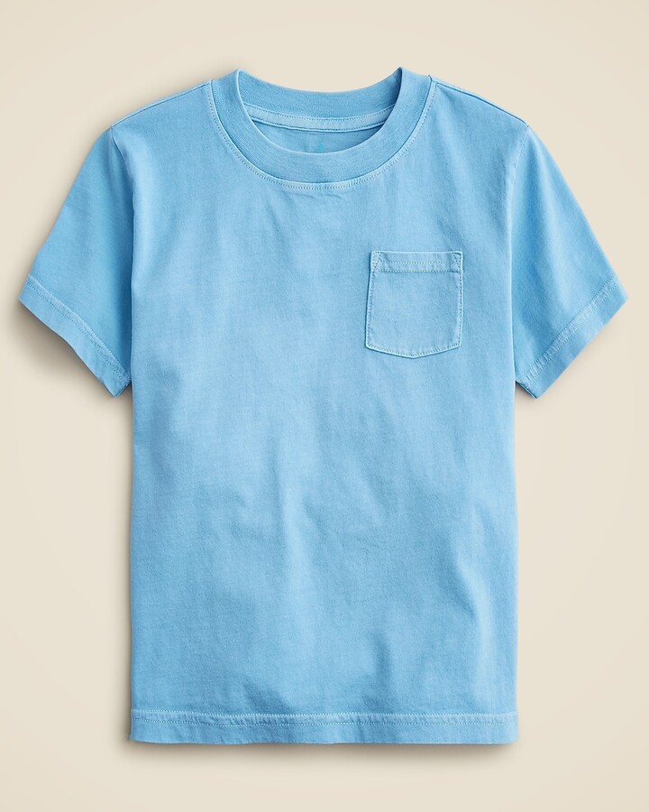J.Crew Kids' new garment-dyed pocket T-shirt