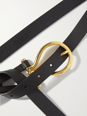Andersons Leather Belt - Black