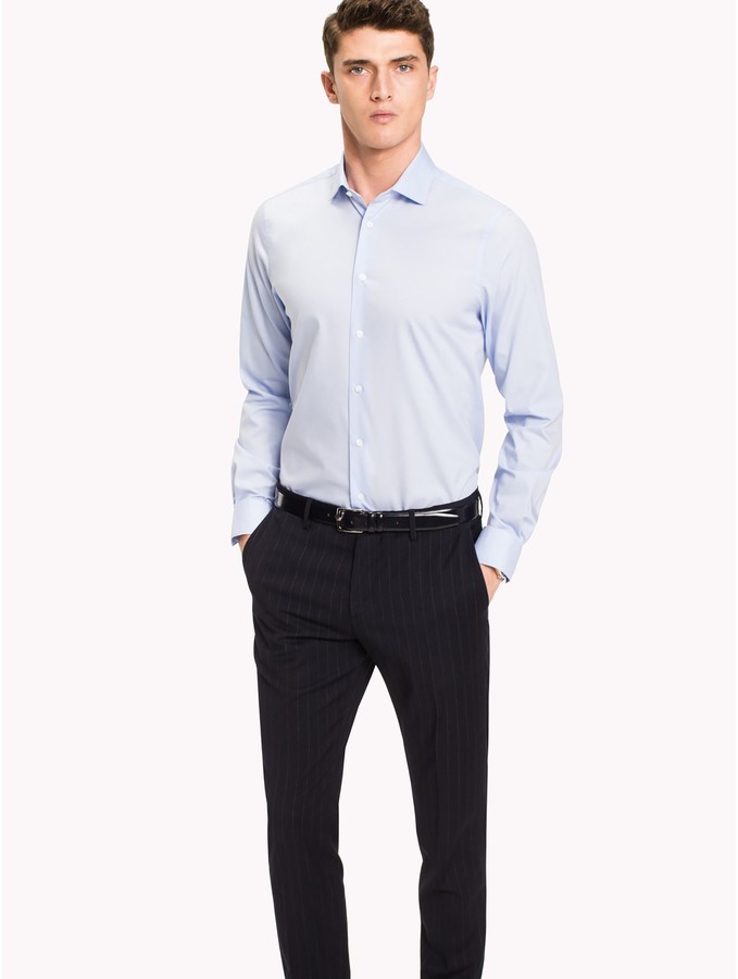 black tommy hilfiger dress shirt