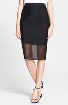 Thumbnail for your product : Milly Midi Pencil Skirt