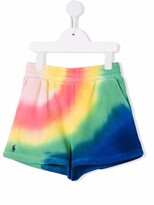 Thumbnail for your product : Ralph Lauren Kids Tie-Dye Print Shorts