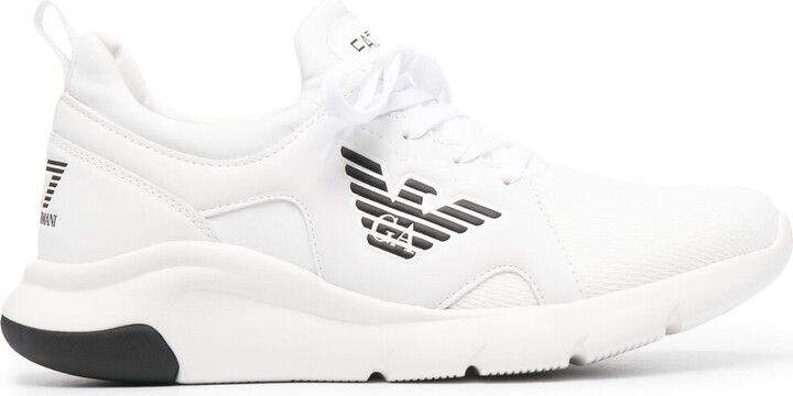 ea7 logo trainers