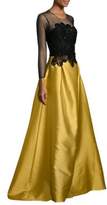 Thumbnail for your product : Sachin + Babi Dolley Embellished Applique Gown