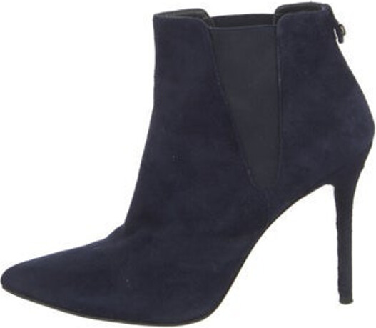 stuart weitzman laine suede chelsea boots