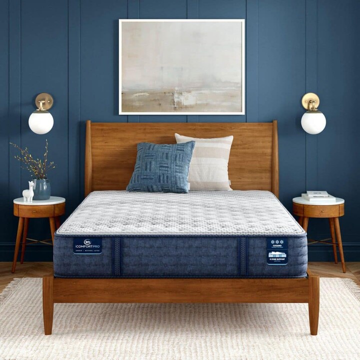 Serta iComfortPro Granby Queen Extra Firm 11.5 in. Standard Profile Mattress Set