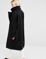 Thumbnail for your product : Cheap Monday Wool Coat with D-Ring Details