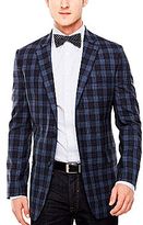 Thumbnail for your product : JCPenney Stafford® Plaid Sport Coat - Portly