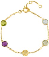 Thumbnail for your product : Chennai Multi Gemstone & Gold Vermeil Bracelet