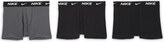 Thumbnail for your product : Nike Big Kids' Boxer Briefs (3-Pack) in Black