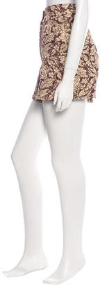 Dolce & Gabbana Metalic Mini Shorts