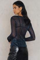 Thumbnail for your product : Pleated Metallic Top