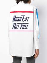 Thumbnail for your product : Mira Mikati Burn Fat Not Fuel shirt