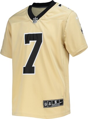 Nike Youth Taysom Hill Gold New Orleans Saints Inverted Team Game Jersey