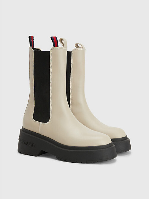 Leather Cleat Tommy Hilfiger Chunky Lace Up Tommy Hilfiger Chunky