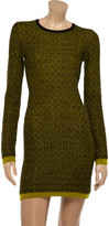 Thumbnail for your product : A.L.C. Clea wool jacquard sweater dress