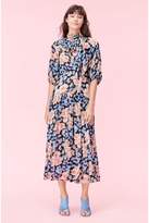 Thumbnail for your product : Rebecca Taylor Blush Rose Tie Neck Clip Dress