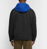 Thumbnail for your product : J.Crew Two-Tone Brushed-Cotton Anorak - Men - Navy