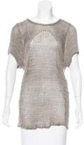 Thumbnail for your product : Helmut Lang Knit Short Sleeve Tunic