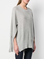 Thumbnail for your product : Maison Flaneur Draped Long-Sleeve Sweater