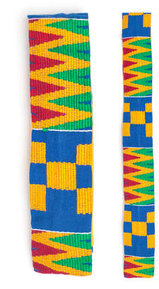 Qp Collections Kente Cloth Kwani Tie