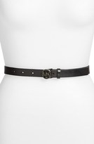 Thumbnail for your product : MICHAEL Michael Kors 'Pavé Logo' Leather Belt