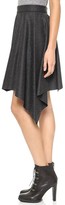 Thumbnail for your product : Dagmar Ally Flannel Asymmetrical Skirt