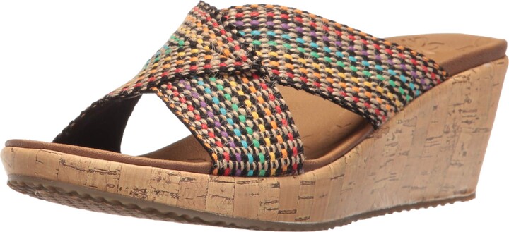 skechers wedge sandals canada