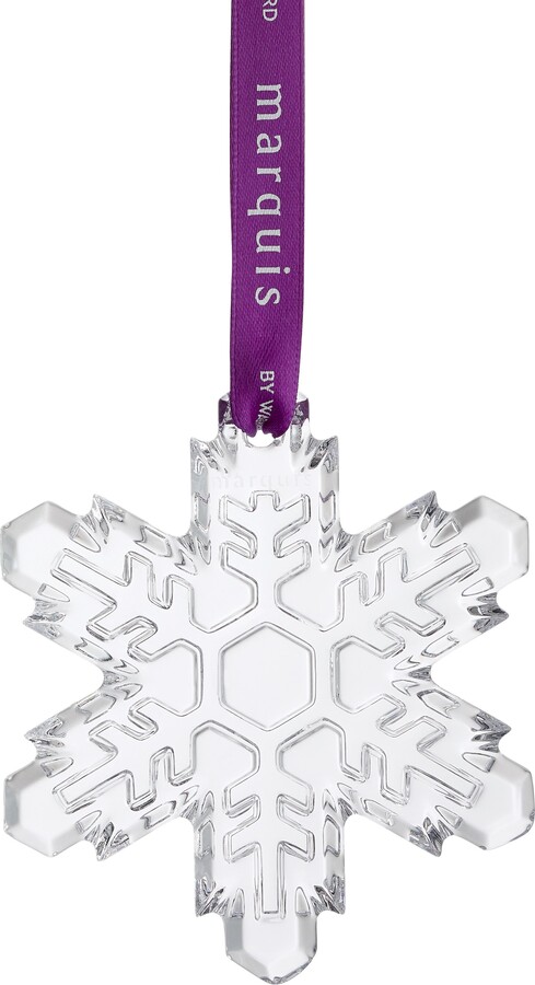 Waterford Marquis Snowflake Crystal Ornament
