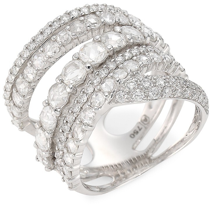 Layered Diamond Ring | Shop the world's largest collection of 