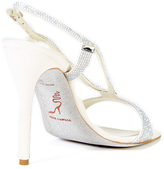 Thumbnail for your product : Rene Caovilla Studded Suede Sandal