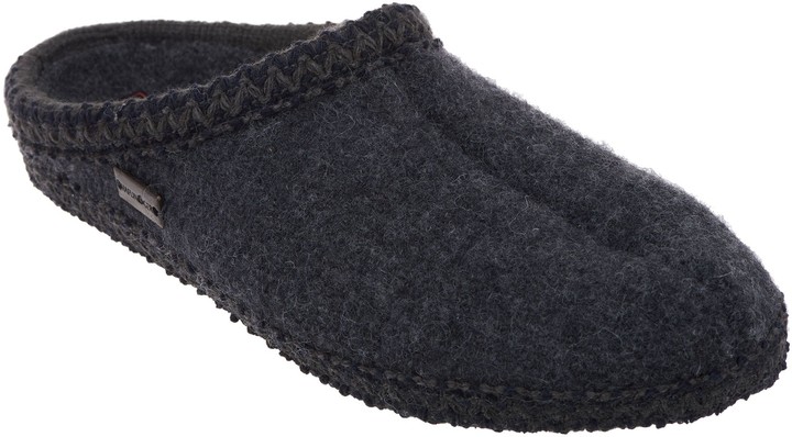 haflinger boiled wool slippers