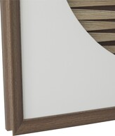 Thumbnail for your product : GINGER BIRCH STUDIO Brown Wood 3D Weaved Geometric Shadow Box