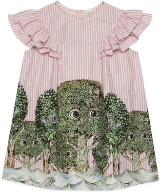 Gucci Children's Yuko Higuchi print cotton dress