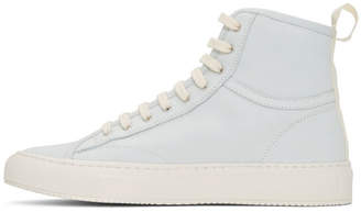 Common Projects White Nubuck Tournament High Sneakers