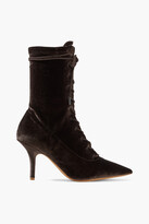 Thumbnail for your product : Yeezy Velvet Ankle Boots