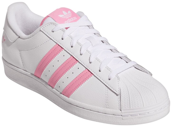 Identity Degree Celsius slap Pink And White Adidas Shoes | ShopStyle