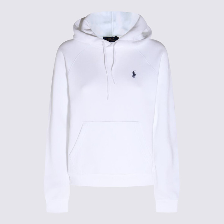 Polo Ralph Lauren Women's White Sweatshirts & Hoodies on Sale | ShopStyle