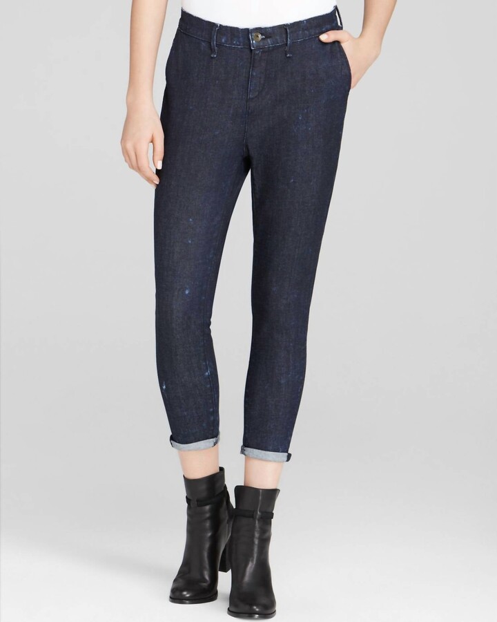 Rag & Bone Dash Denim Trouser Jean In Ice Bue