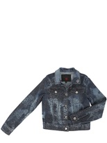 Thumbnail for your product : Leopard Printed Denim Jacket