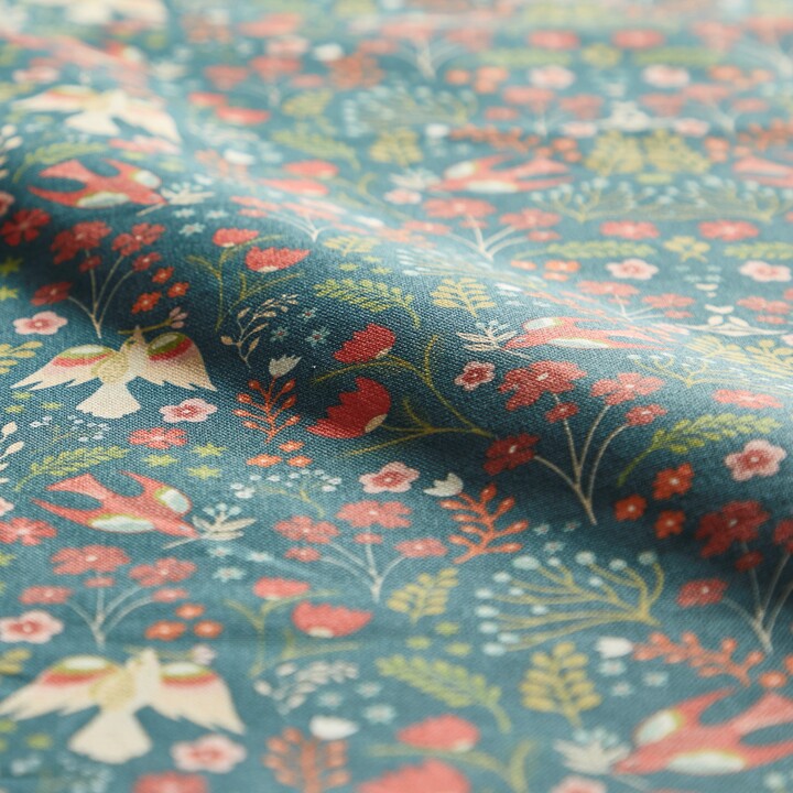 Dunelm Folklore Made to Measure Fabric by the Metre Folklore Jade