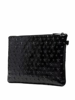Thumbnail for your product : Jimmy Choo Derek star-embellished clutch