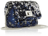 Thumbnail for your product : Jimmy Choo Ruby mini sequined leather shoulder bag