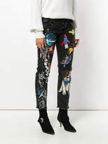 Thumbnail for your product : Dolce & Gabbana boyfriend planets printed jeans