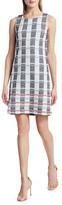 Thumbnail for your product : St. John Striped Tweed Shift Dress
