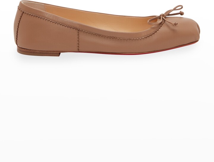 The Fix Womens Zavala Structured Bow Ballet Flat