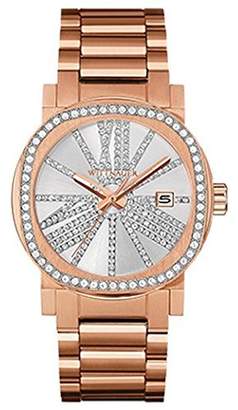 Wittnauer WN4008 Women's Watch Rose Gold-Tone Stainless Steel Crystal