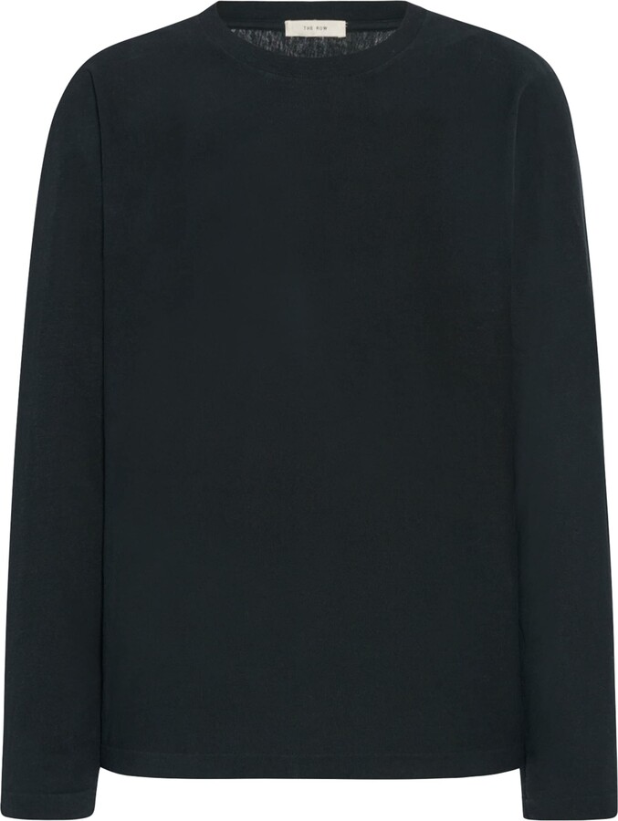 The Row Kofi Cotton Long-Sleeve T-Shirt