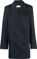 Thumbnail for your product : Christian Wijnants Double-Breasted Virgin Wool Coat